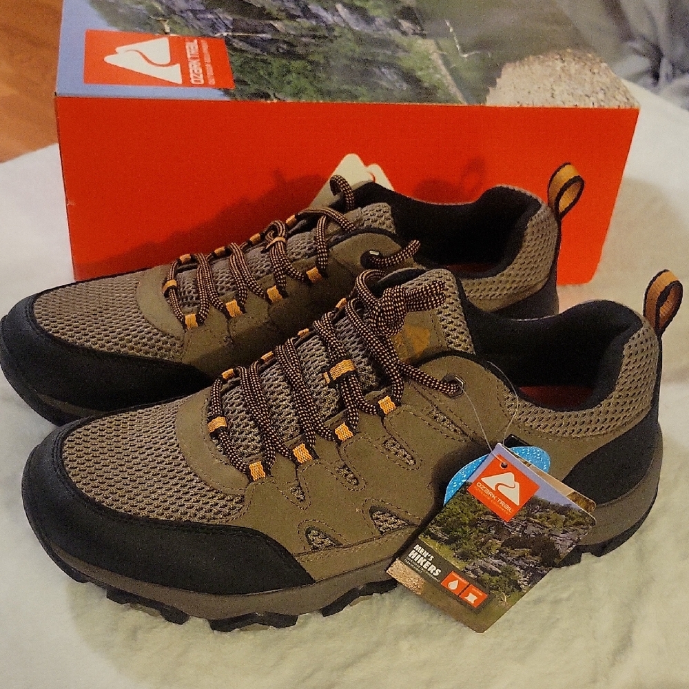 Ozark Trail Men's Black Hiking Shoes